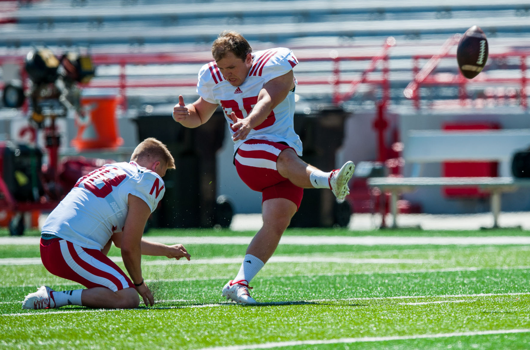 Nebraska Football Practice, 8.13.16